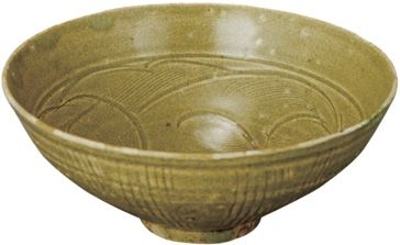 图12宋代婺州窑刻划纹碗