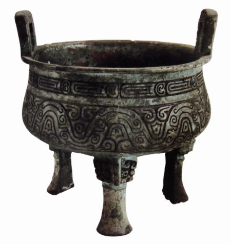 图1 西周环带纹鼎