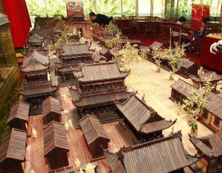 雕刻版《清明上河图》全景