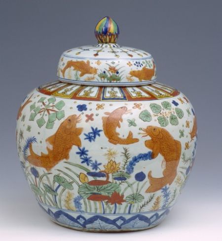 明嘉靖和万历的青花五彩瓷五品鉴赏(图)