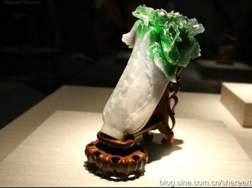 镇馆之宝“翠玉白菜”