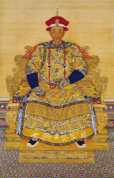 图2 康熙皇帝晚年画像