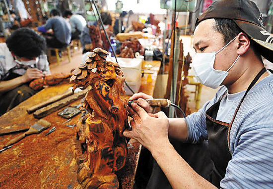 仙游古典工艺家具产业打造仙作品牌