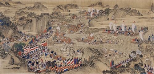 佚名《平定太平天国战图》。
