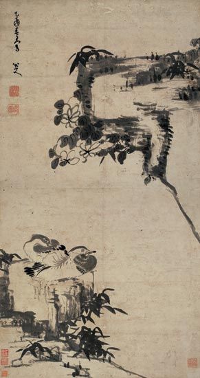 《竹石鸳鸯图》：点燃南方拍场亿把火
