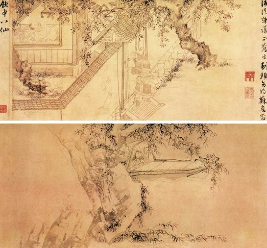 明代画家杜堇《古贤诗意图》鉴赏