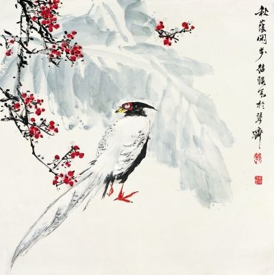 90岁刘继瑛描绘花沁幽馥画展开幕(图)
