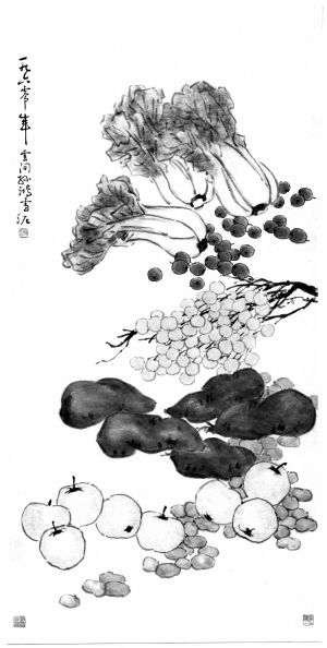 云间逸品真蔬果：赏孙雪泥画作