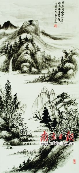 传统复兴与区广安画风(图)