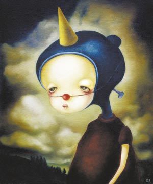 《冰淇淋帽子》 65cm×80cm 布面油画 2010年