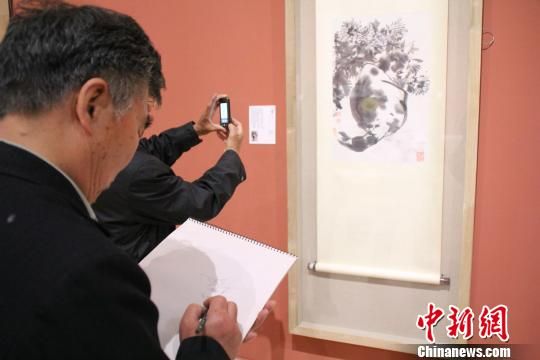 石家庄逾十万人参与对画大师艺术展