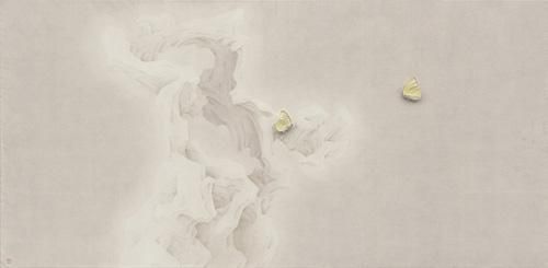 杭春晖《蝶非蝶》 设色纸本 2013年