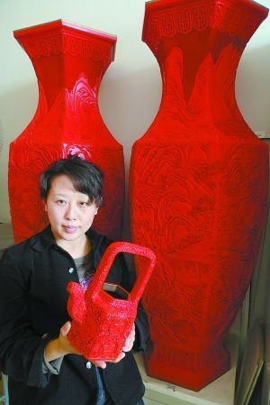 艺术图解：张效裕妙手雕漆(图)