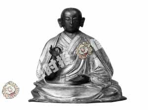 “安华白云2011年春季拍卖会”将于3月6日在东方宾馆举行，推出十多尊佛像拍品。这是其中一尊估价5.5万~7万元的铜藏佛。