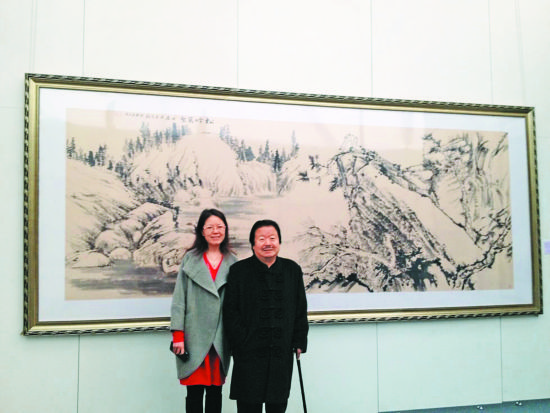 专访女画家文蔚：笔随山河壮墨涌大江流