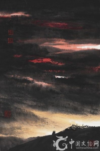 情系昆仑（之一，68x45cm） 马万国