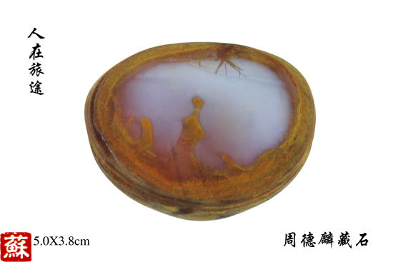 南京一民间收藏达人开雨花石图片展