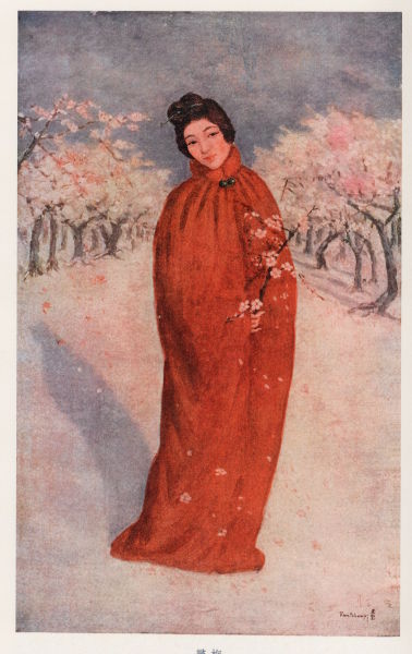 3.寻梅  　1932年中山纪念堂建成不久后，国民政府在其中举办纪念性的展览，方君璧多幅作品参展，该展的负责人高剑父对她的作品大加赞赏，尤其欣赏《寻梅》所展现的典雅蕴藉。