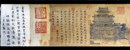 769万元群仙玉台高会图丢失：乃元代张振鹏之作