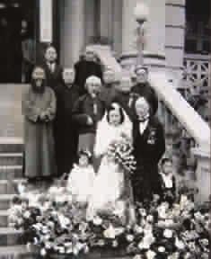 民国时期婚礼老照片