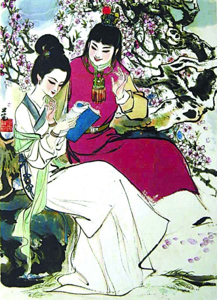 画笔底黛玉成绝响(图)