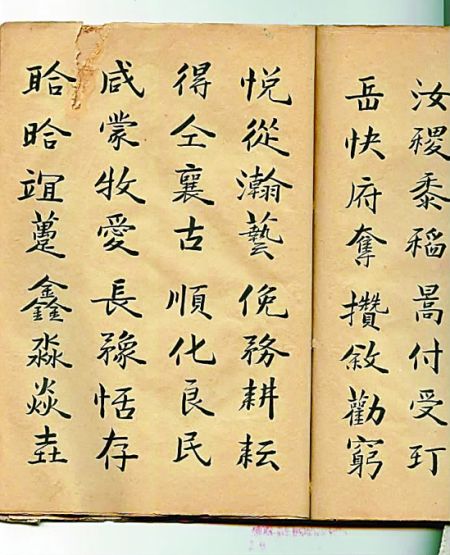 读者胡利塘收藏的宋教仁碑文