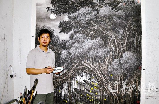 广州小洲村德采堂 陶艺水墨两相宜(图)
