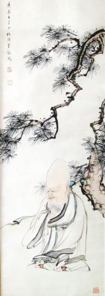 陈少梅作品《松寿图》赏析(图)
