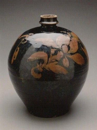 风花雪月小口球腹瓶