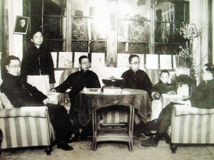 1940年左右四兄弟合影。