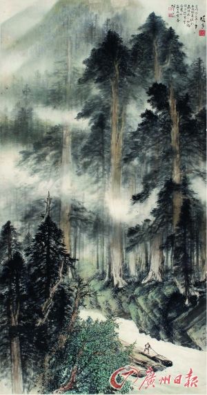 《森林 》 144×76cm 1979年