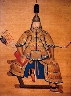 雍正戎服图