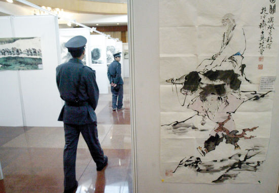 在书画市场，范曾的作品《老子出关》颇具争议 CFP供图