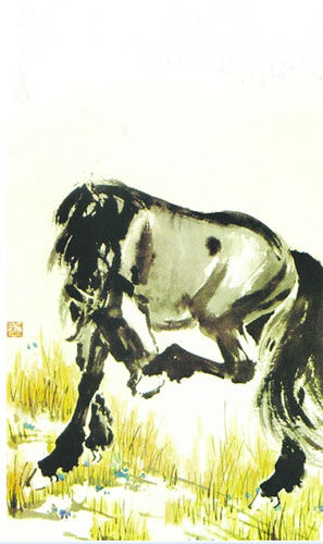 徐悲鸿画作成造假重灾区(图)