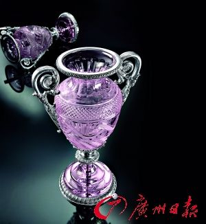 冬宫的玻璃饰品。