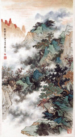 新海派书画拍场受欢迎(图)