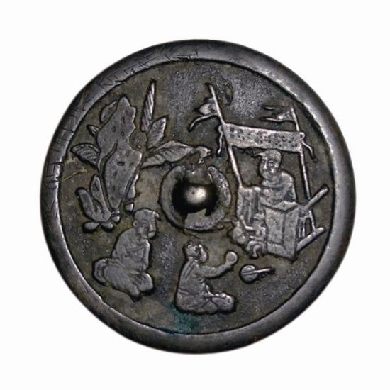 金代提线木偶铜镜