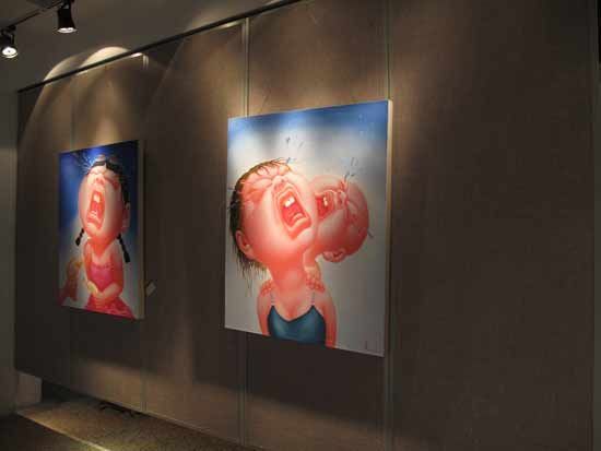 宋庄艺术文献展在新疆举行(图)