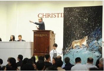香港佳士得慈善拍卖曾梵志《豹》得3600万港元