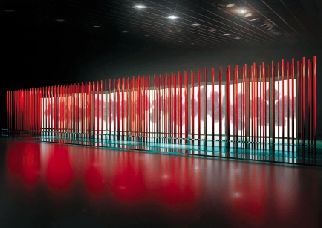 桑火尧在威尼斯双年展上的展品??竹林七贤。