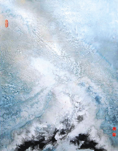 姜云宗画海：超越物象本身(图)