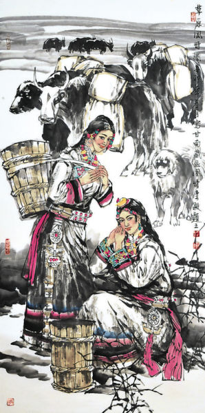 李毅的人物画创作：生活之树与艺术之果
