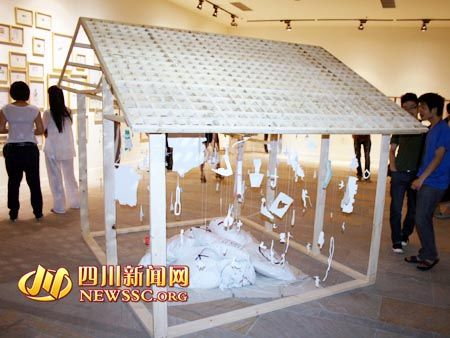 展出的作品都充满个性特征