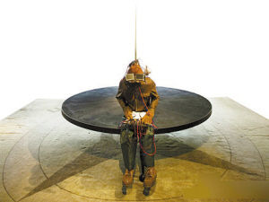 香格纳画廊推出的张鼎的作品。