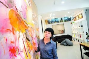 张琪：锦瑟画廊正力推艺术家上市(图)