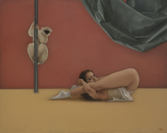 庞茂琨油画作品《蜕变之三》