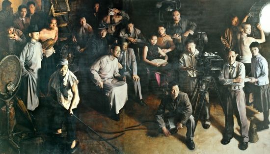 纪念建党90周年美术特展在沪举行(图)