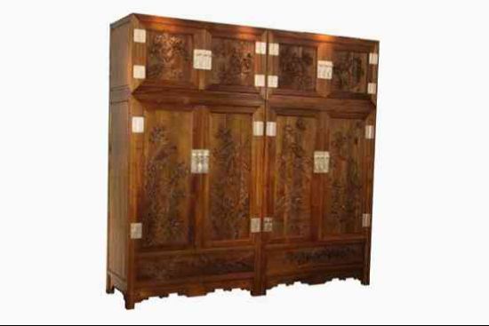 金丝楠顶箱柜
