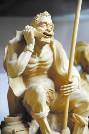 黄杨木雕：生活情趣浓