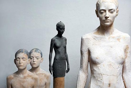 意大利雕塑家Bruno Walpoth木雕作品